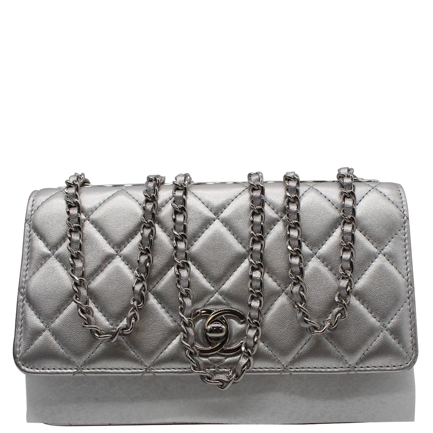 Chanel Trendy Cc Wallet On Chain Crossbody Bag Leather Quilted