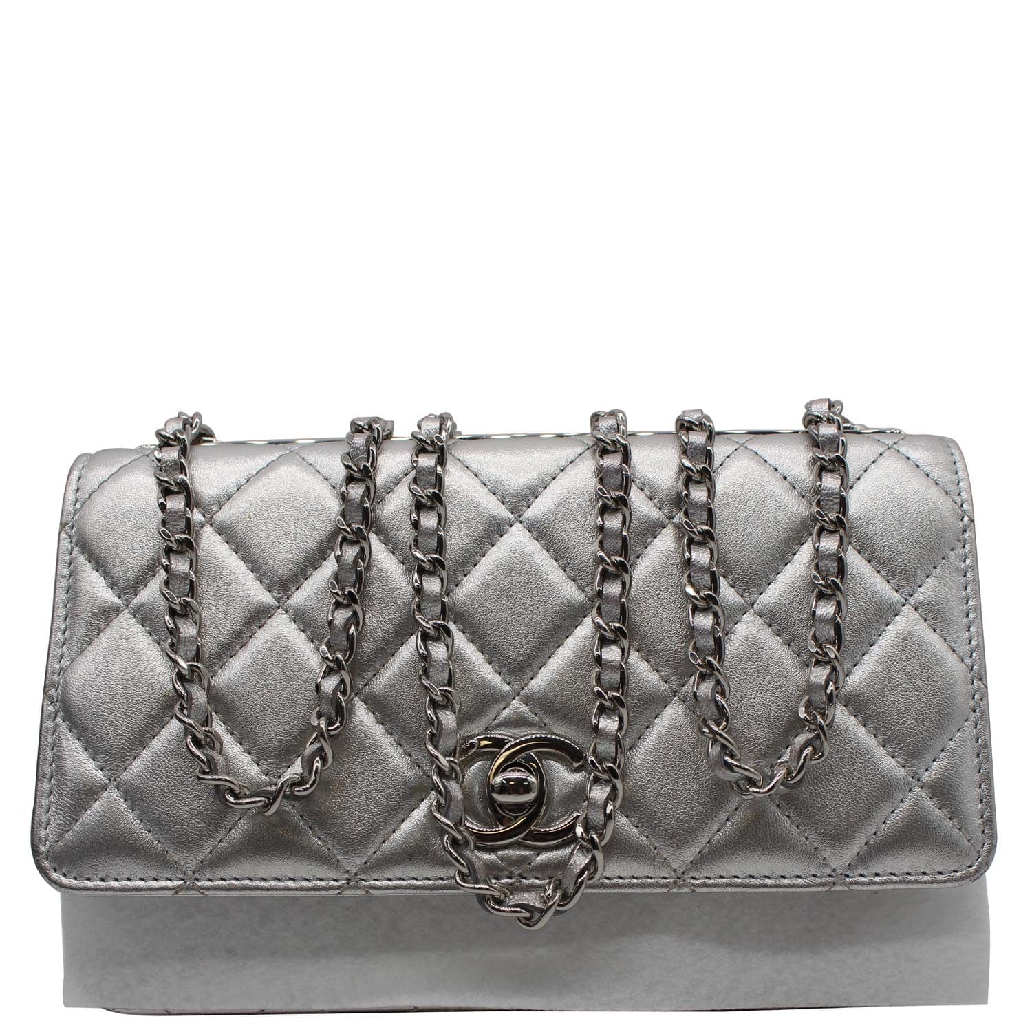 Chanel Trendy Cc Wallet On Chain Crossbody Bag Leather Quilted