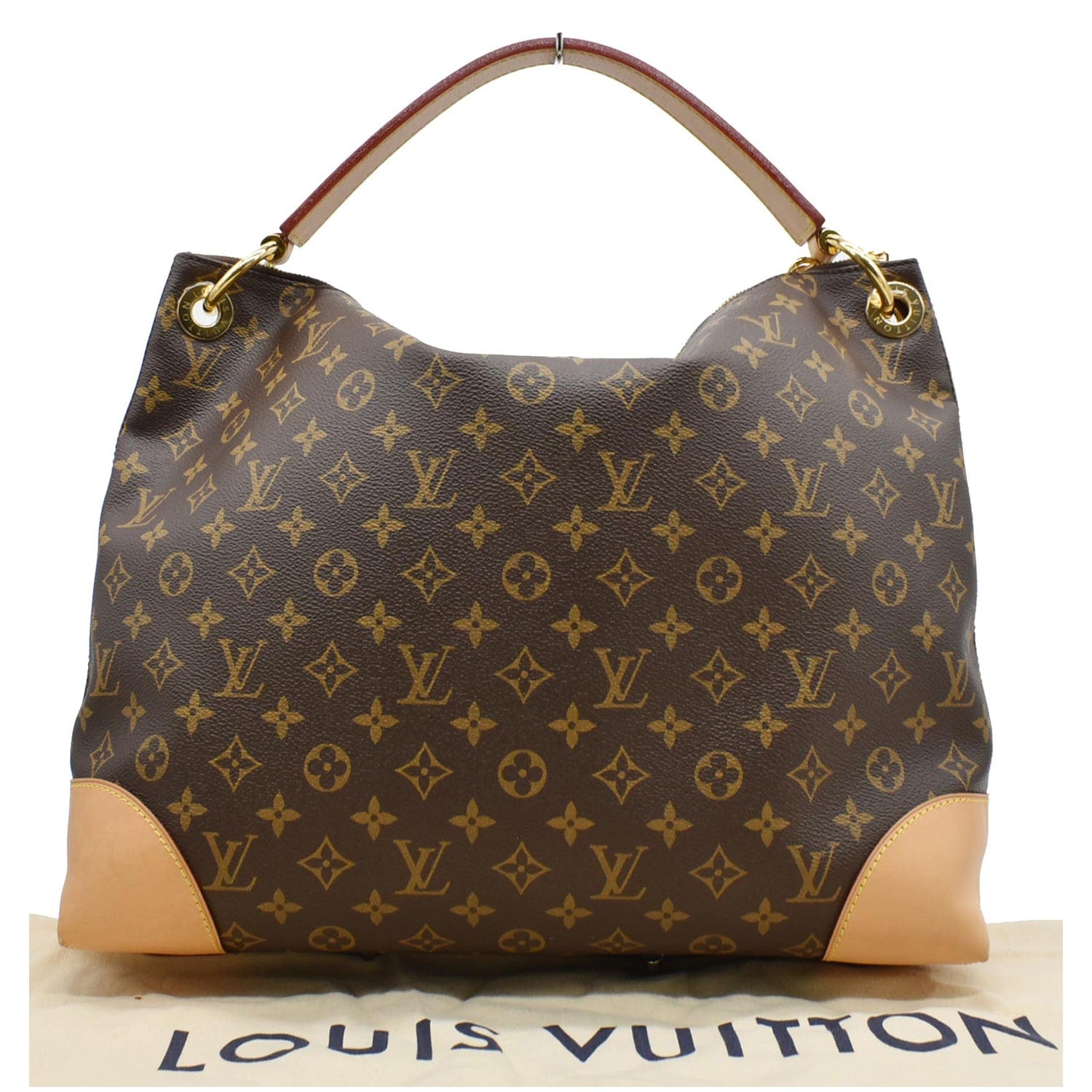 Louis Berri Pm Shoulder Bag Canvas Monogram