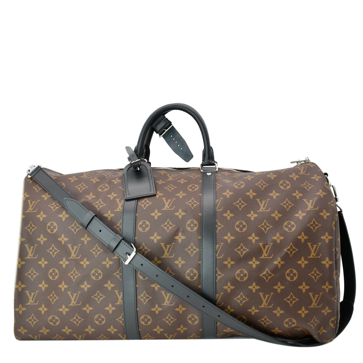 Louis Keepall Bandouliere Macassar Travel Bag Monogram Brown