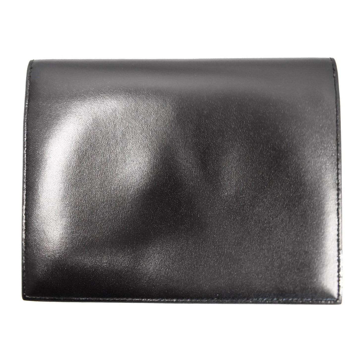 YSL Saint Laurent Saint Uptown Envelope Pouch Travel Bag Leather Black
