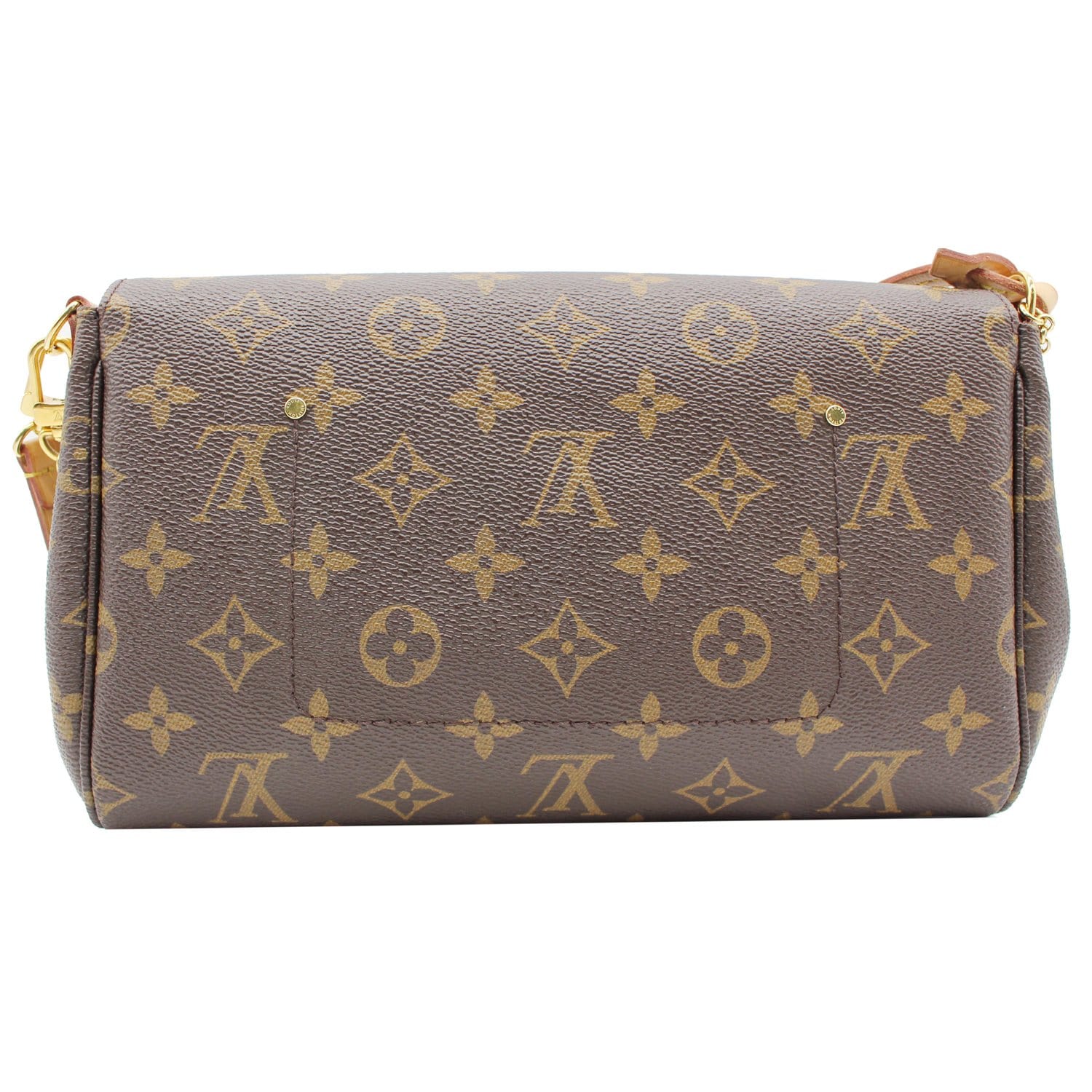 Louis Favorite Mm Crossbody Bag Canvas Monogram Brown 12