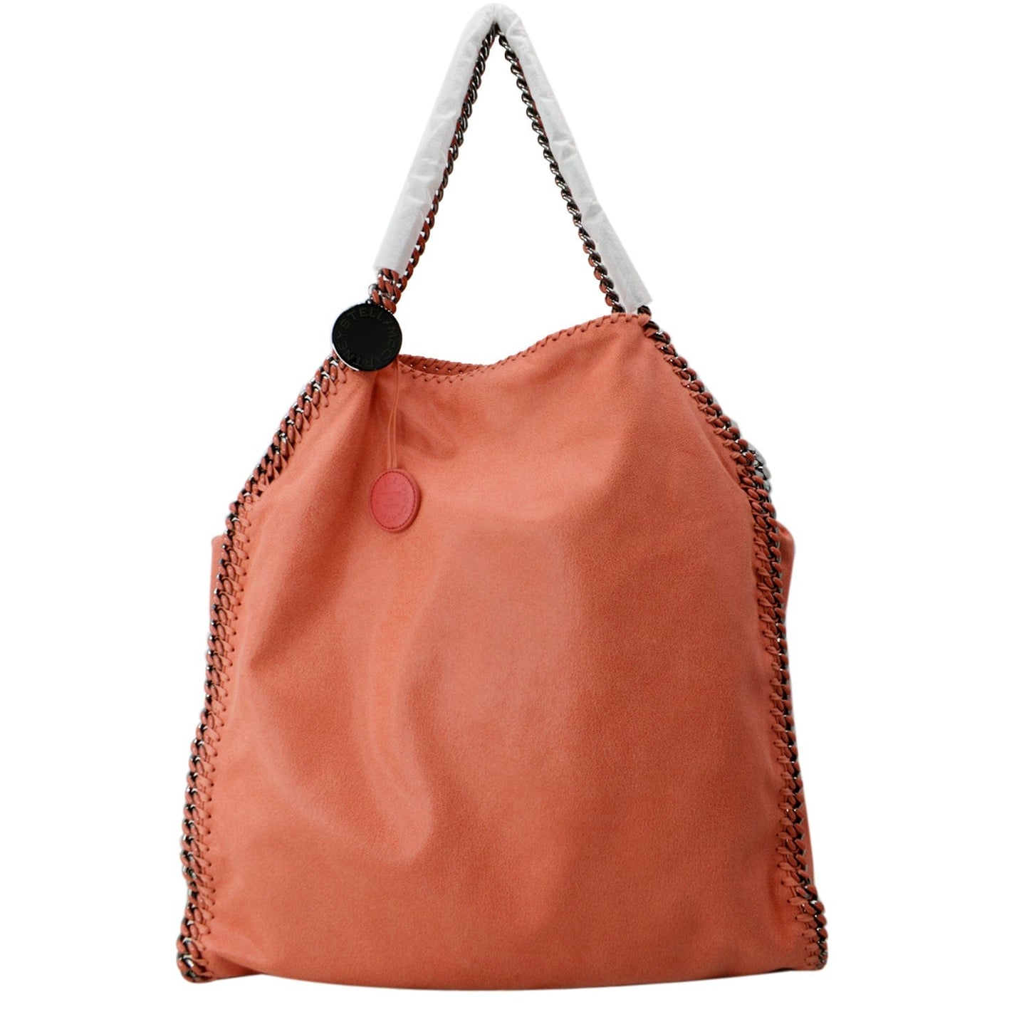 Falabella Faux Chain Shoulder Bag Leather Red