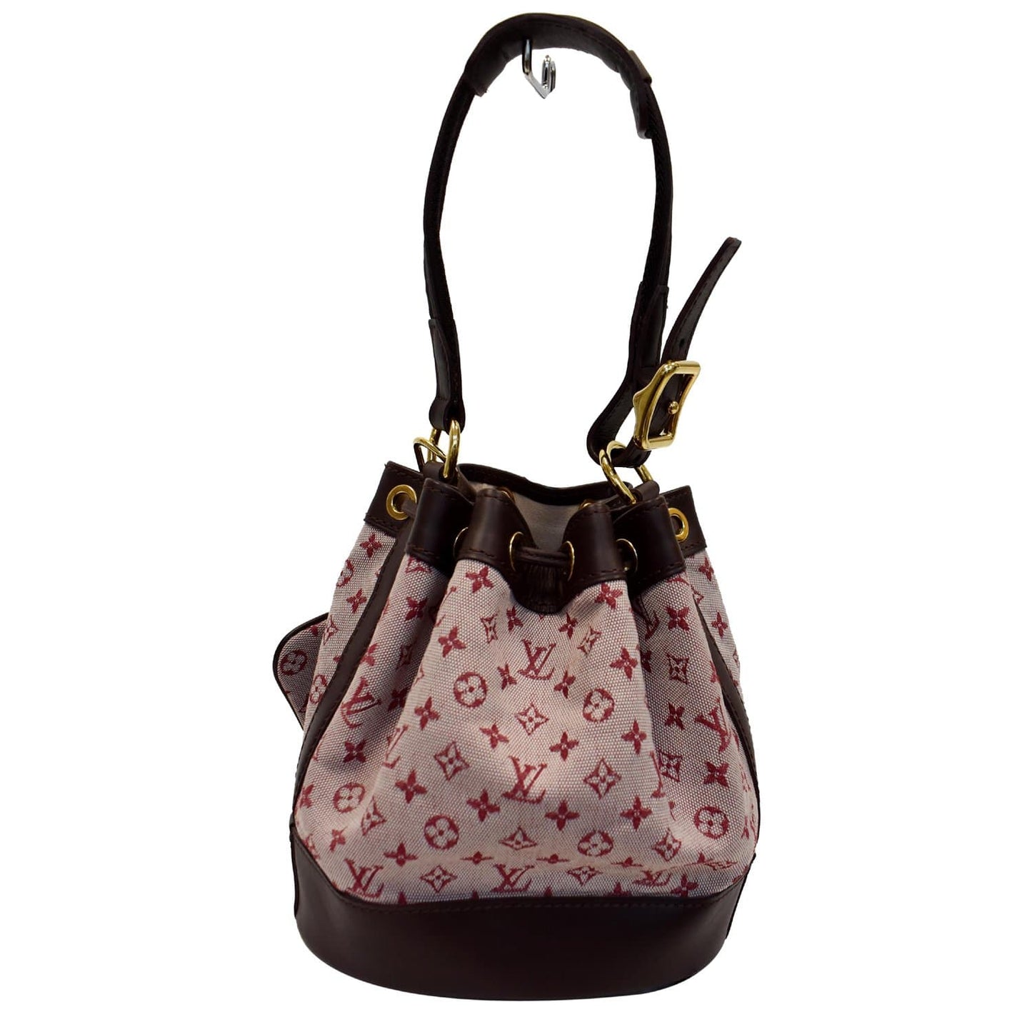 Louis Lin Noe Satchel Bag Cherry Monogram Red Travel Bag