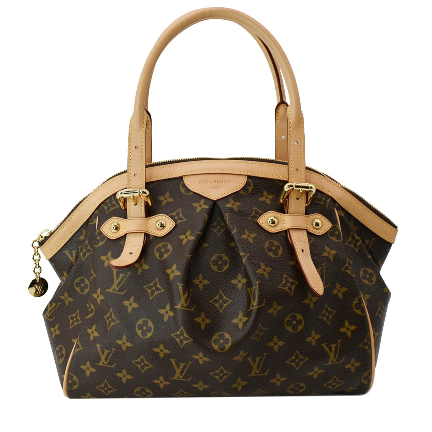 Louis Tivoli Pm Satchel Bag Canvas Monogram Travel Bag