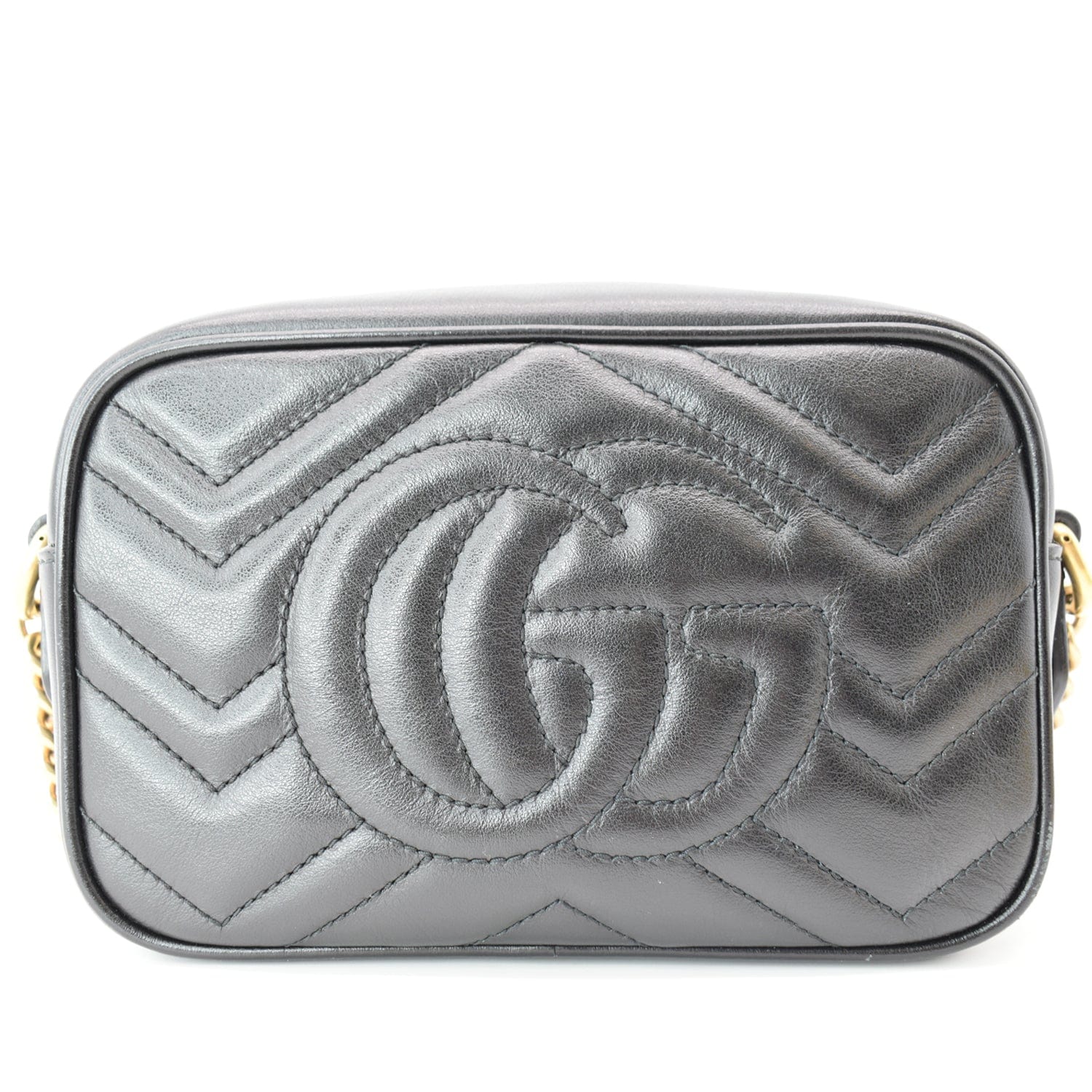 Gucci Marmont Mini Crossbody Bag Leather Matelasse Mini Crossbody