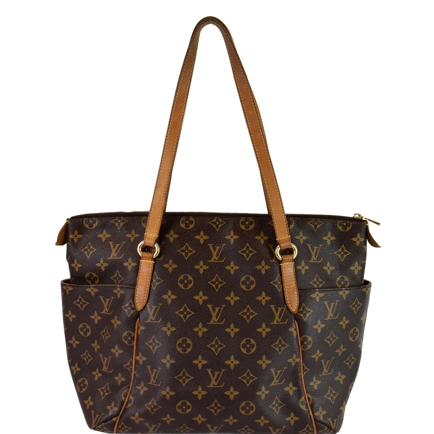 Louis Totally Mm Shoulder Bag Canvas Monogram Brown 5
