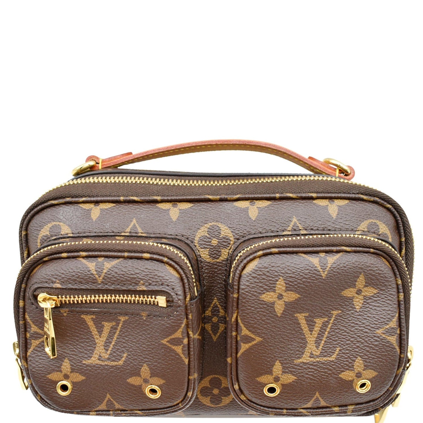 Louis Utility Crossbody Bag Canvas Monogram