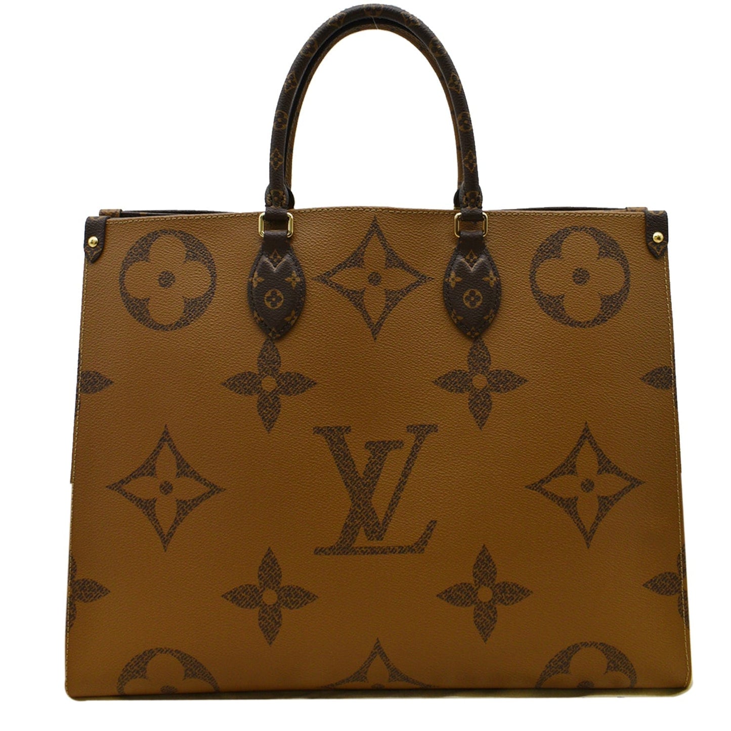 Louis Onthego Gm Giant Tote Shoulder Bag Canvas Monogram