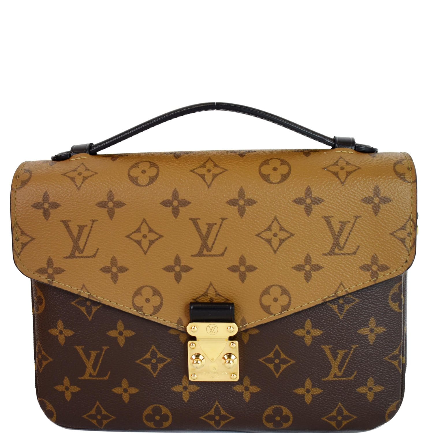 Louis Metis Pochette Reverse Crossbody Bag Canvas Monogram Brown 2