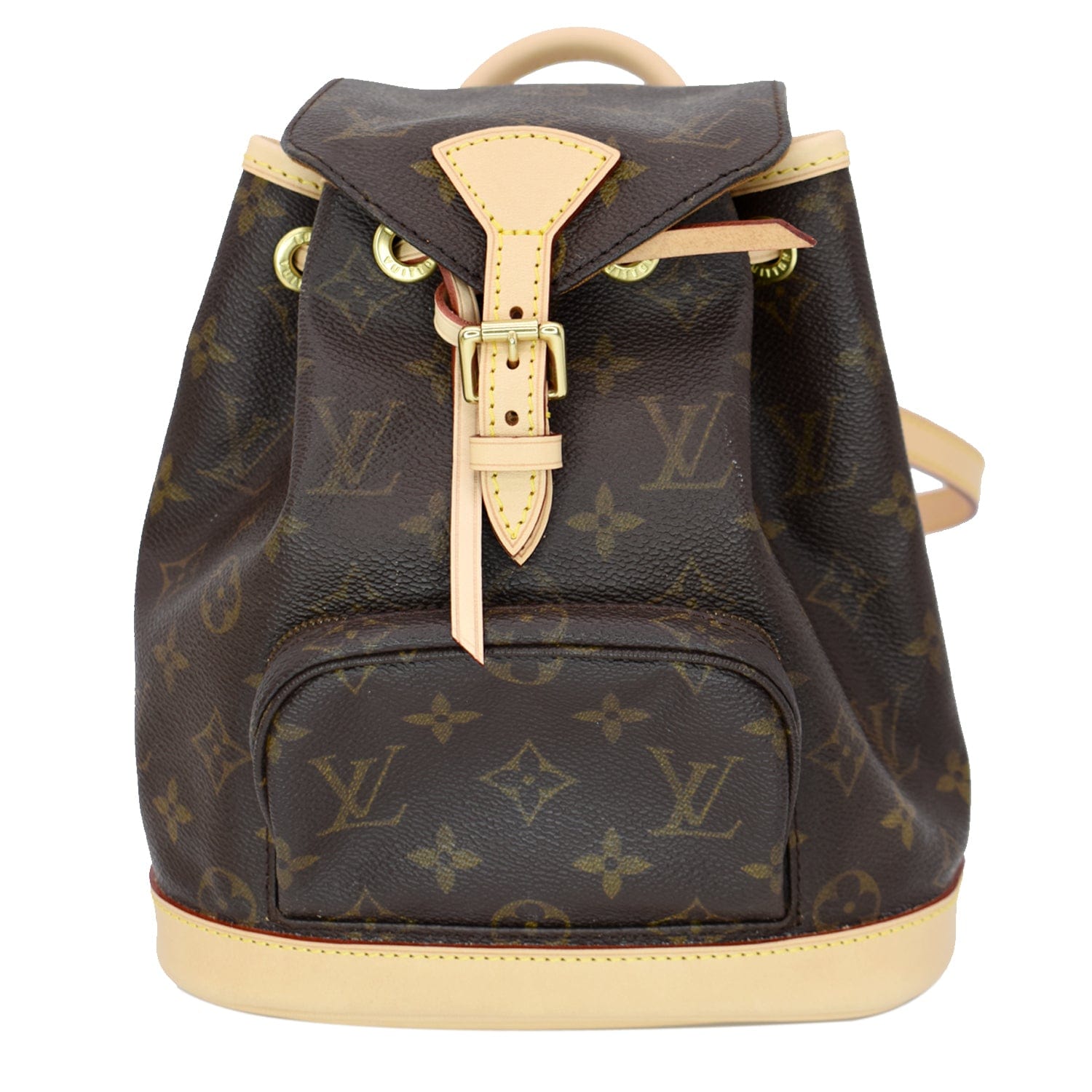 Louis Mini Montsouris Backpack Bag Canvas Monogram