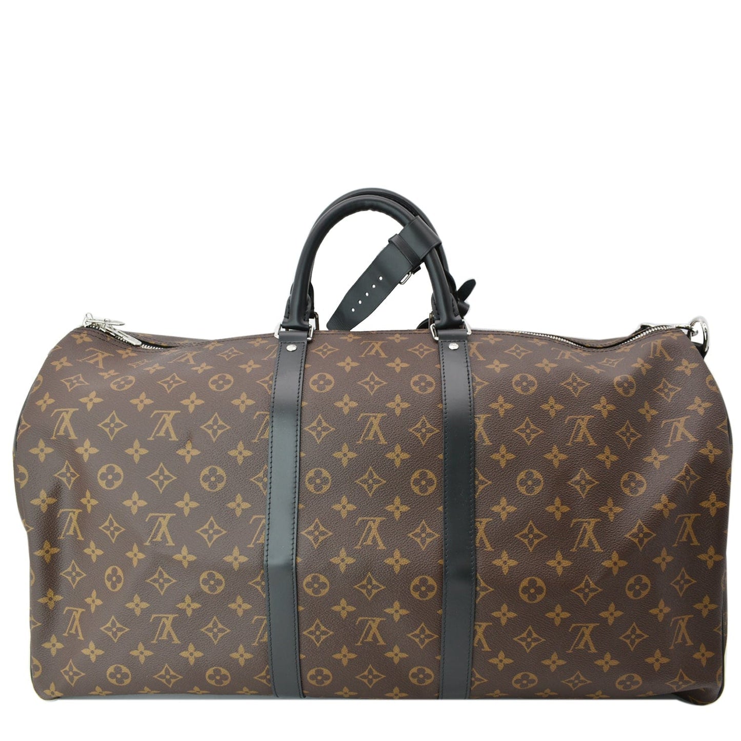 Louis Keepall Bandouliere Macassar Travel Bag Monogram Brown