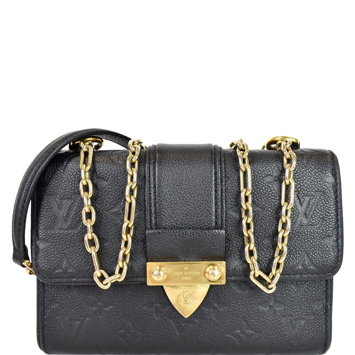 Louis Saint Sulpice Pm Empreinte Crossbody Bag Leather