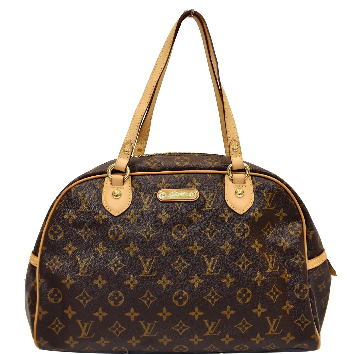 Louis Montorgueil Gm Shoulder Bag Canvas Monogram