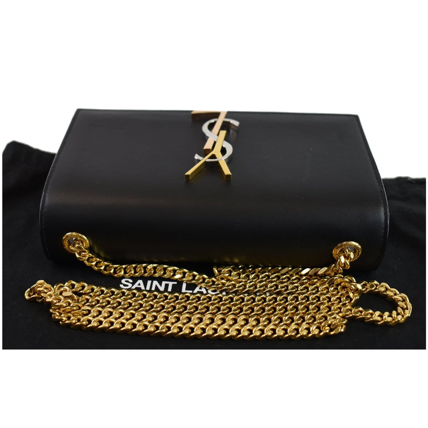 YSL Saint Laurent Saint Kate Smooth Crossbody Bag Leather Black