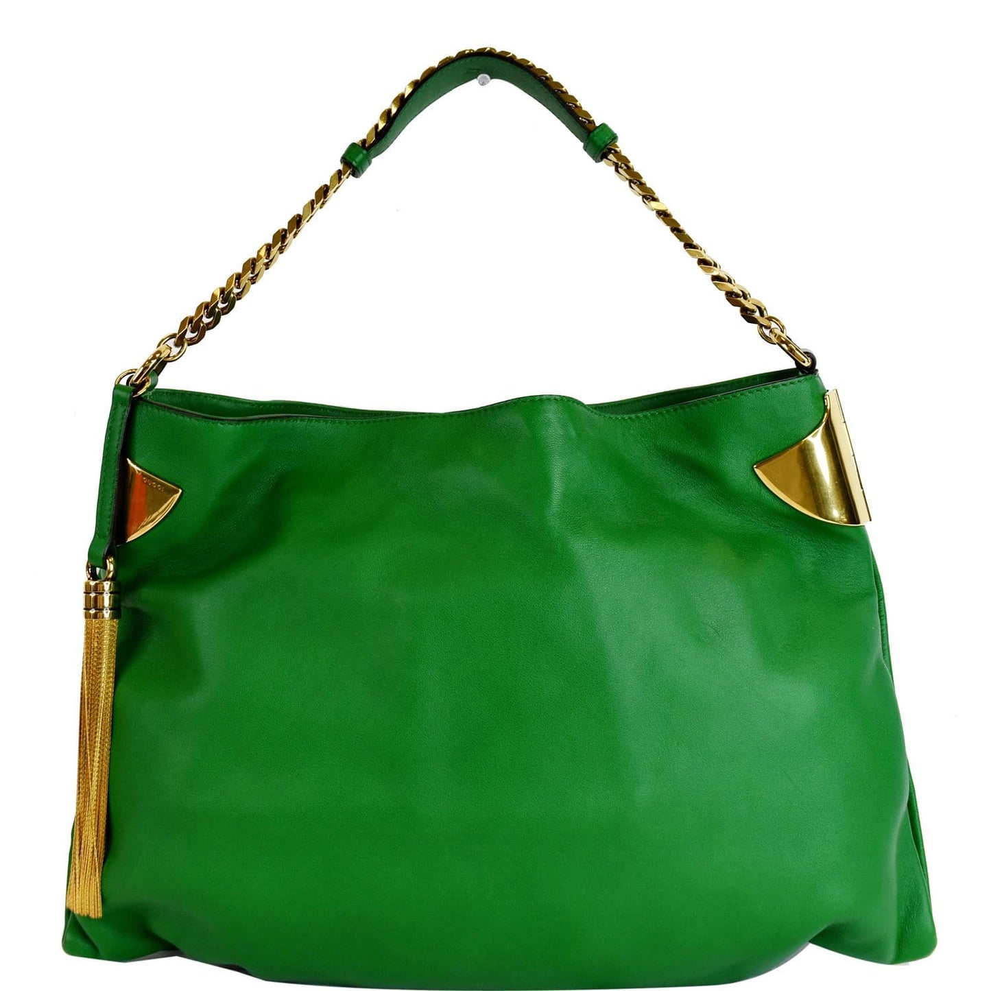 Gucci Shoulder Bag Leather Green