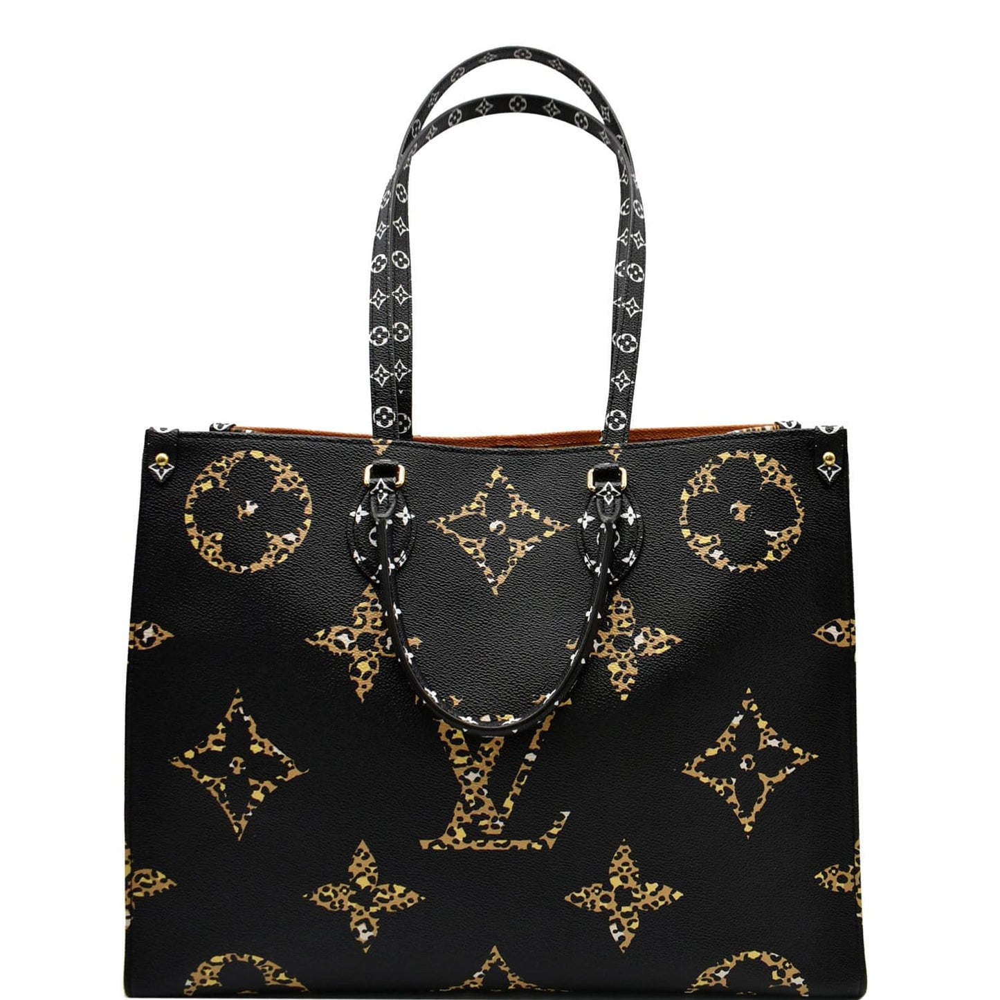 Louis Onthego Jungle Gm Giant Tote Shoulder Canvas Monogram Shoulder Bag
