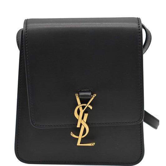 YSL Saint Laurent Saint Kaia North South Satchel Bag Leather Black Travel Bag
