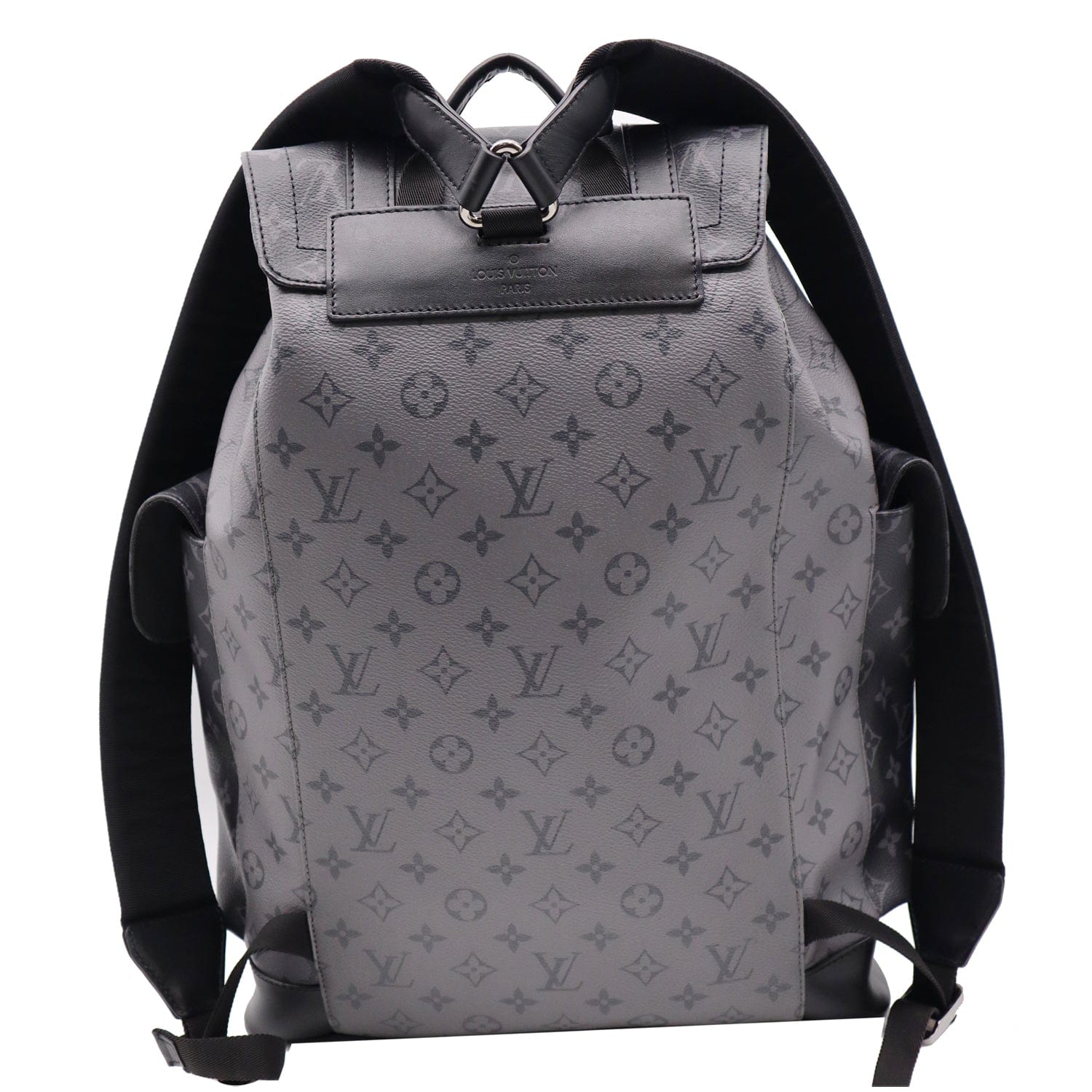 Louis Christopher Pm Reverse Eclipse Backpack Bag Monogram Black