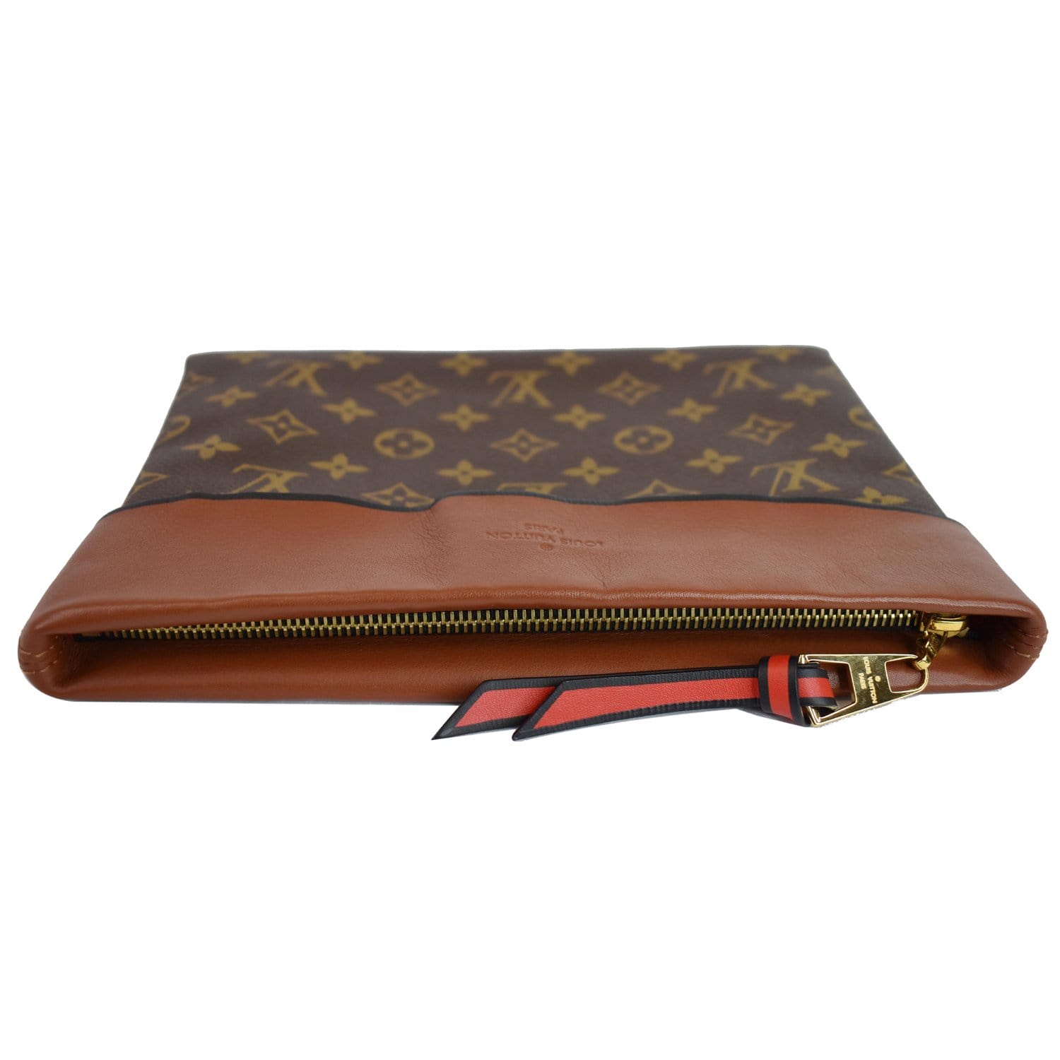 Louis Tuileries Clutch Bag Caramel Canvas Monogram