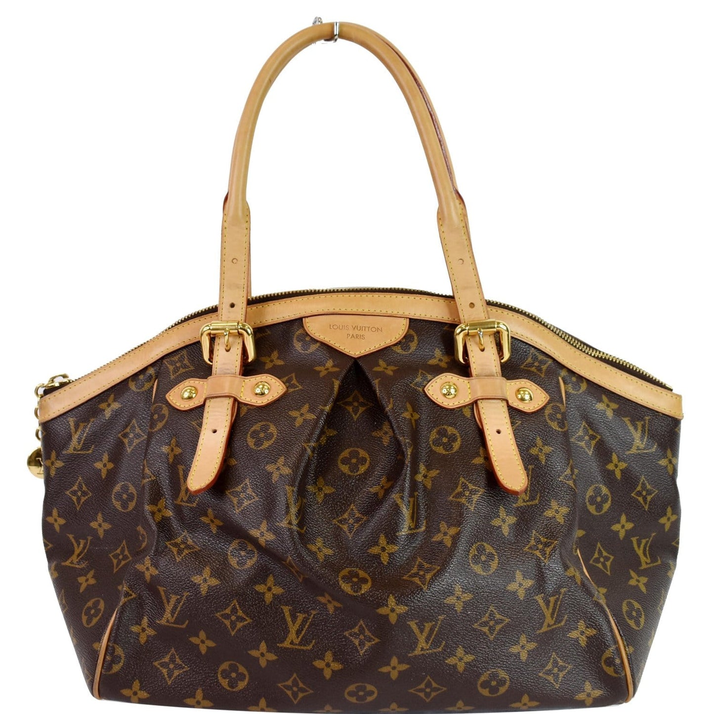 Louis Tivoli Gm Shoulder Bag Canvas Monogram Brown 8