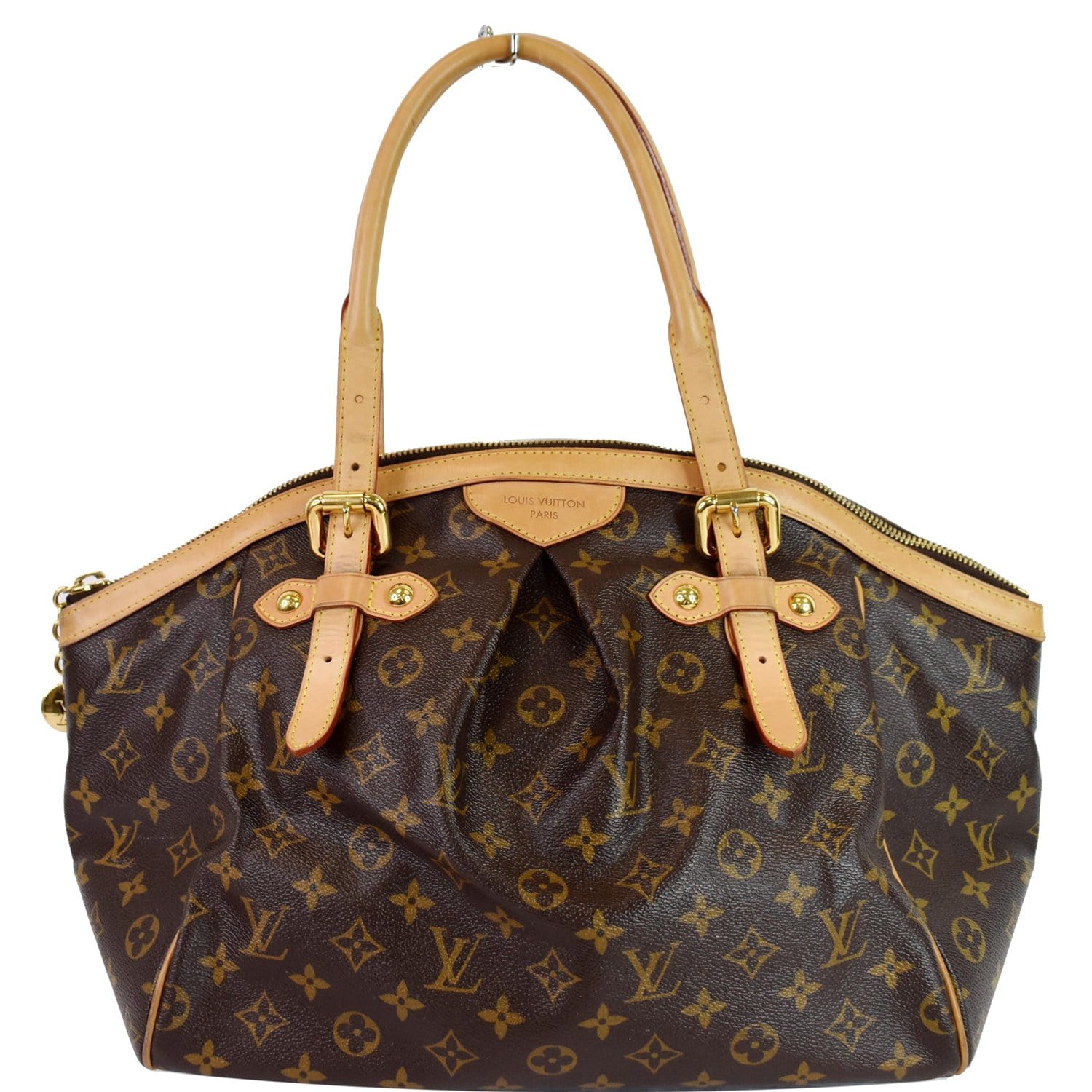 Louis Tivoli Gm Shoulder Bag Canvas Monogram Brown 8
