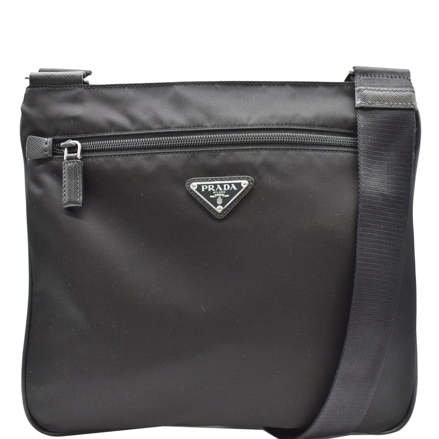 Prada Re Saffiano Crossbody Bag Leather Nylon