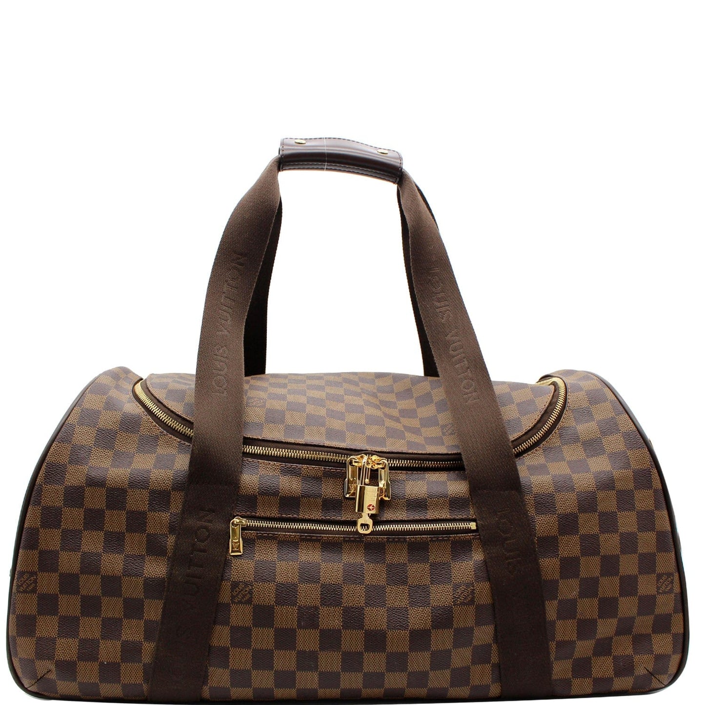 Louis Neo Eole Damier Ebene Rolling Travel Brown Travel Bag