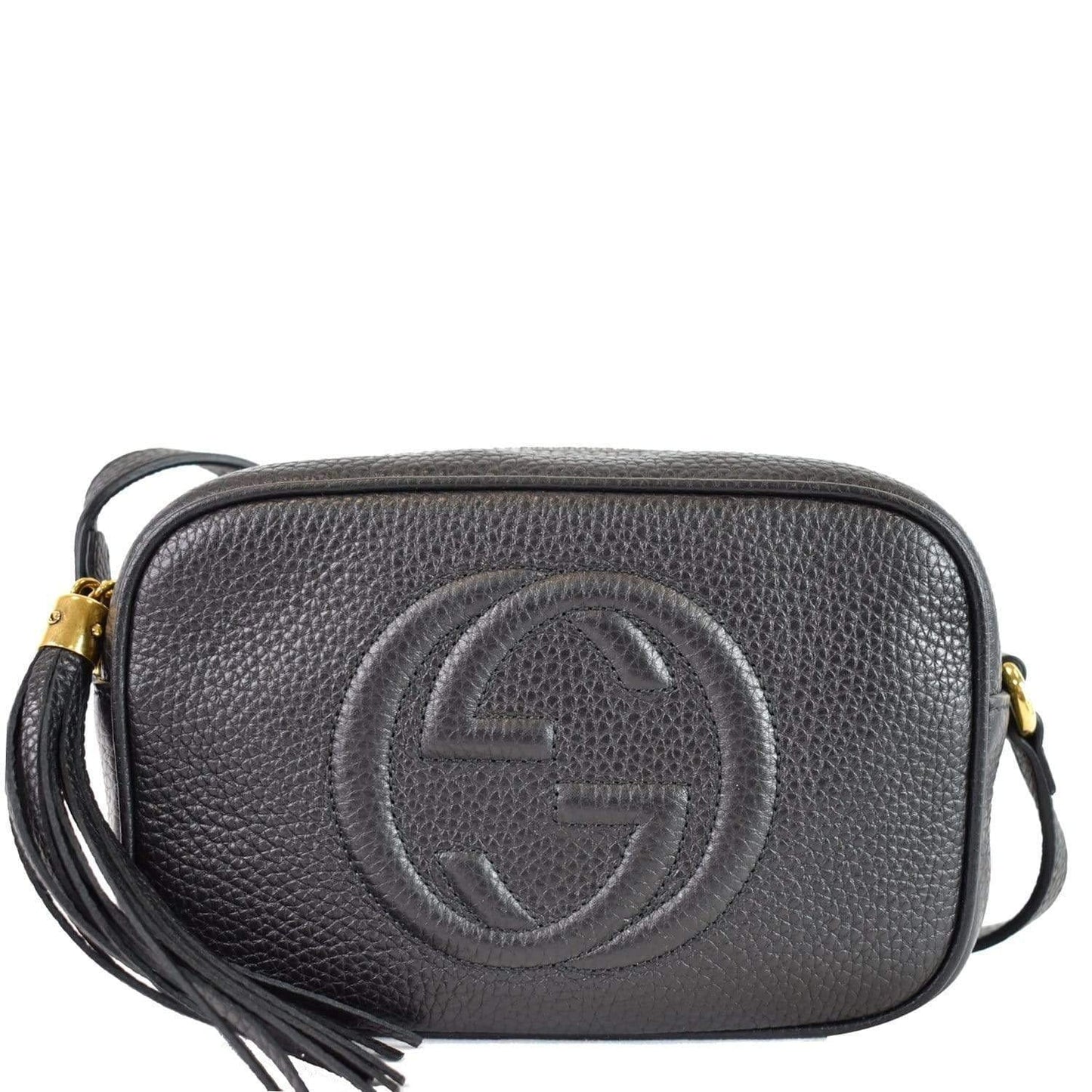 Gucci Soho Disco Crossbody Bag Leather Black