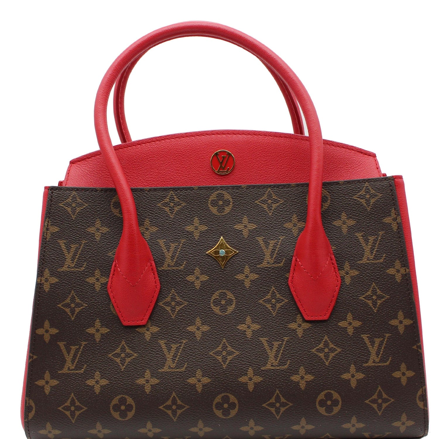 Louis Florine Shoulder Bag Canvas Monogram