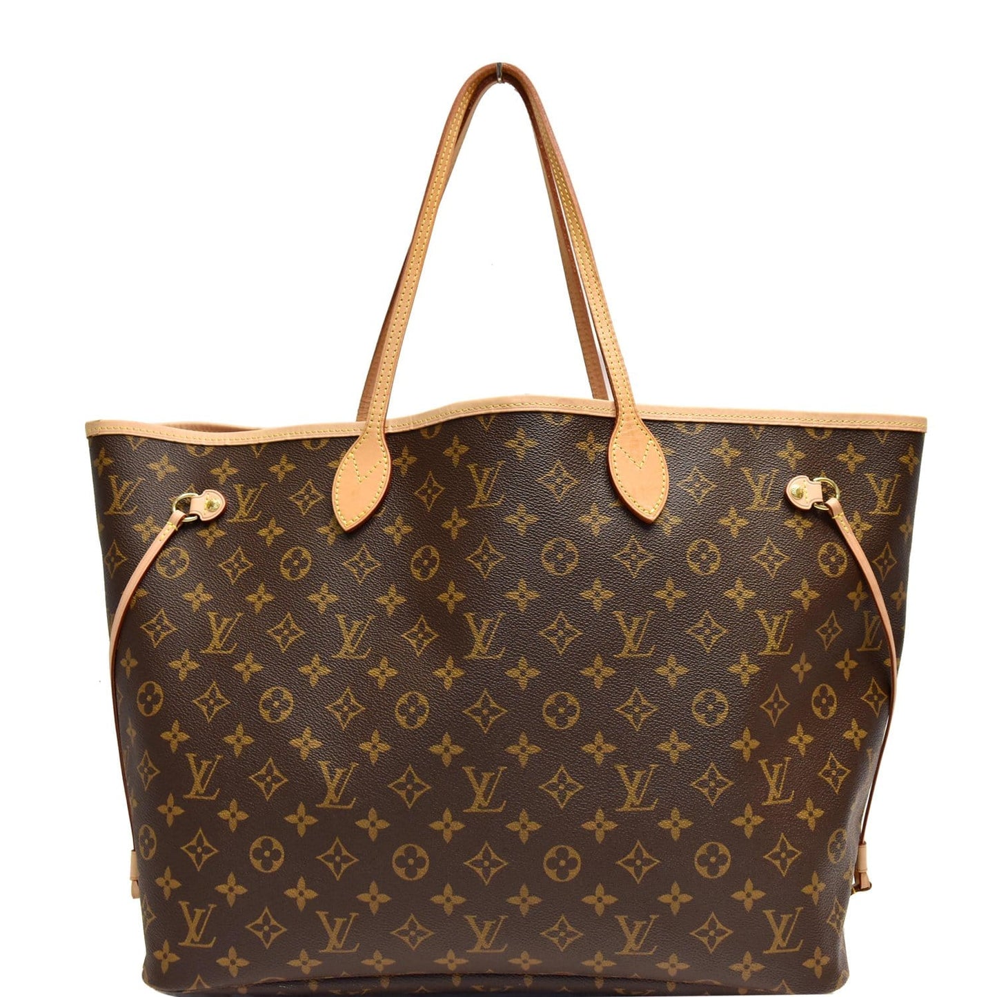 Louis Neverfull Gm Shoulder Bag Canvas Monogram Brown 2