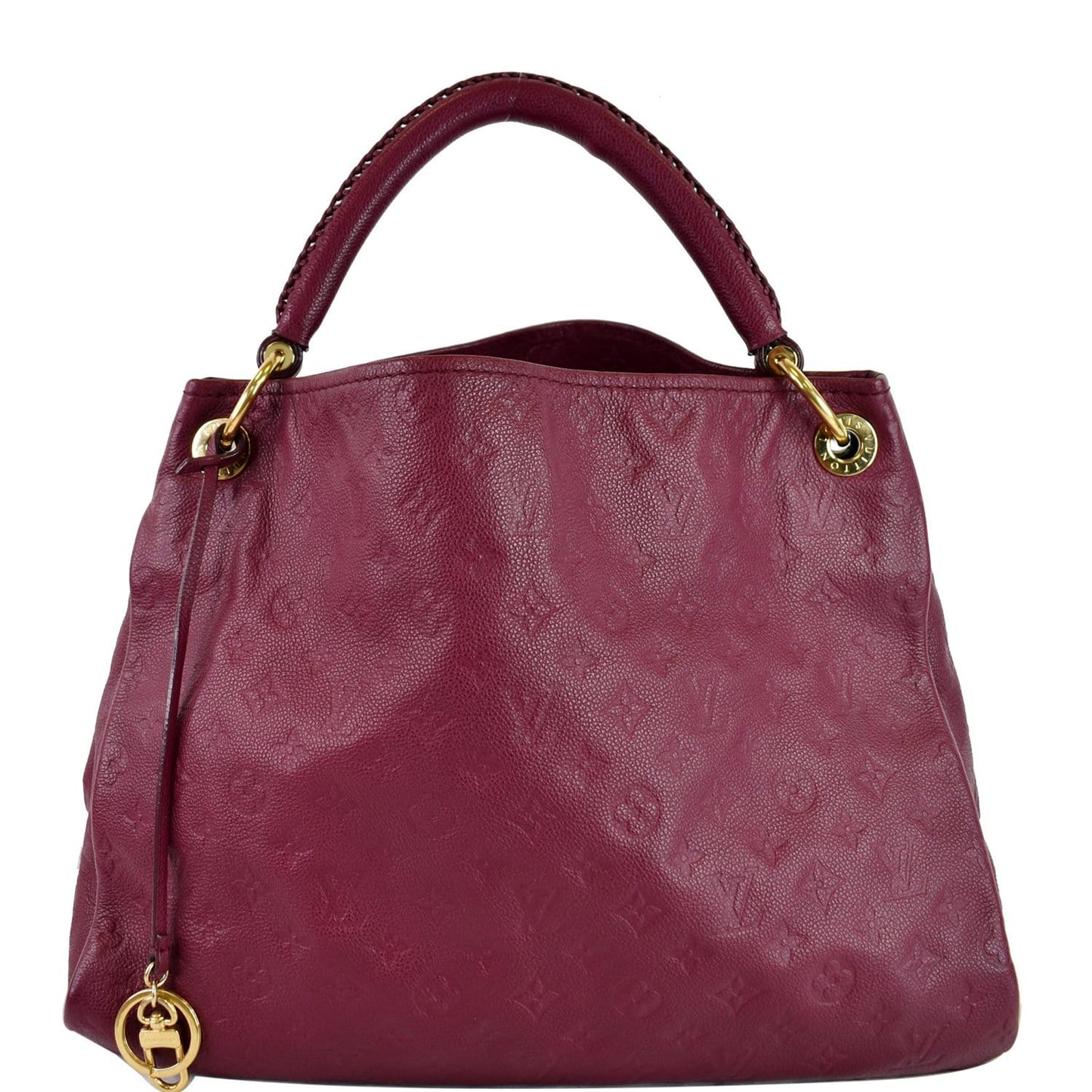 Louis Artsy Mm Empreinte Shoulder Bag Mulberry Leather