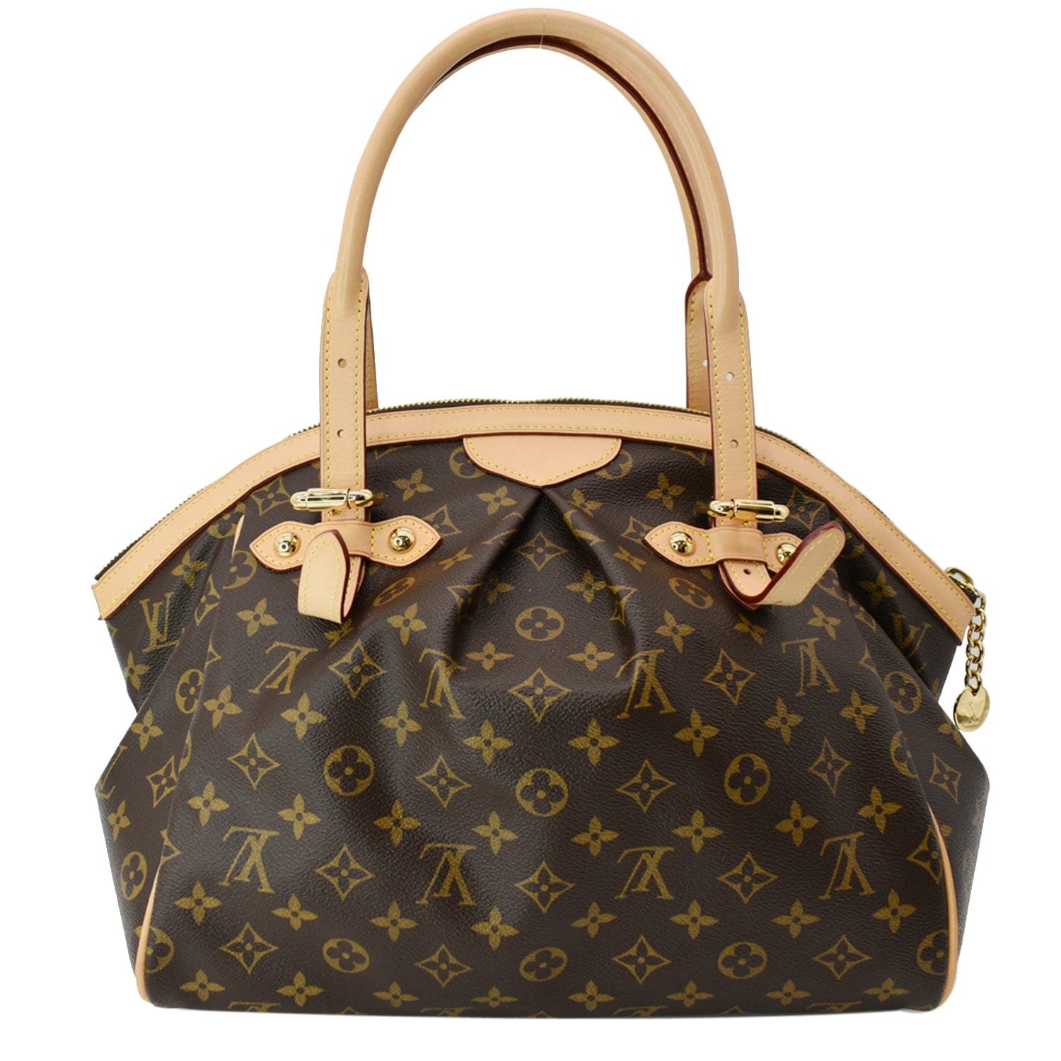 Louis Tivoli Pm Satchel Bag Canvas Monogram Travel Bag