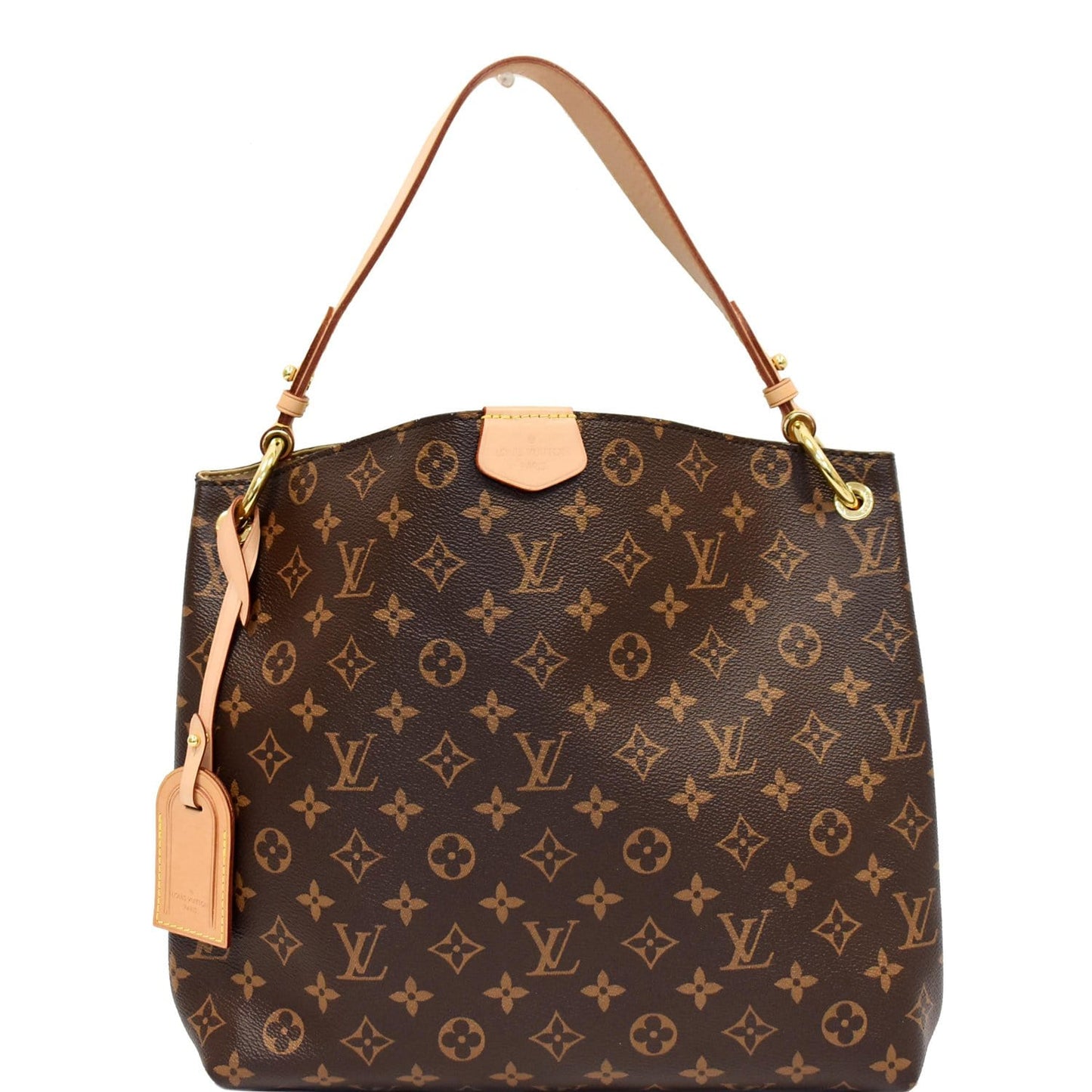 Louis Graceful Pm Shoulder Bag Canvas Monogram