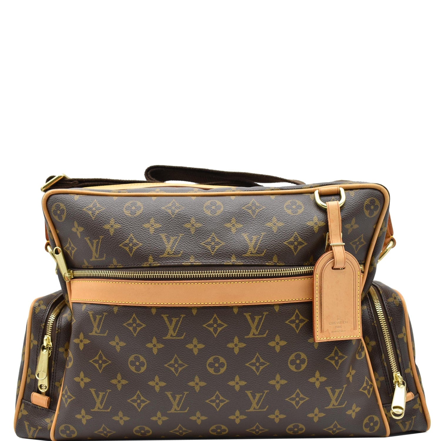 Louis Sac Squash Shoulder Bag Canvas Monogram
