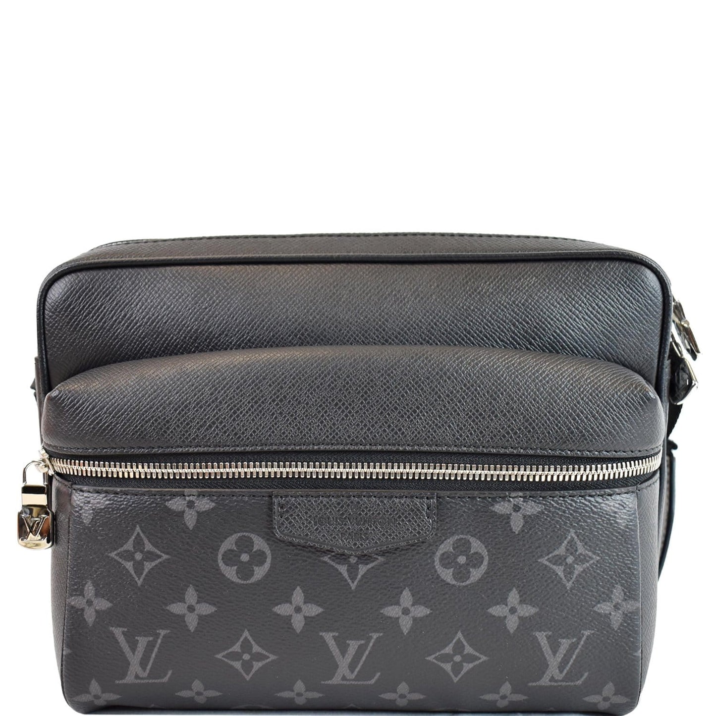 Louis Outdoor Messenger Eclipse Crossbody Bag Canvas Black