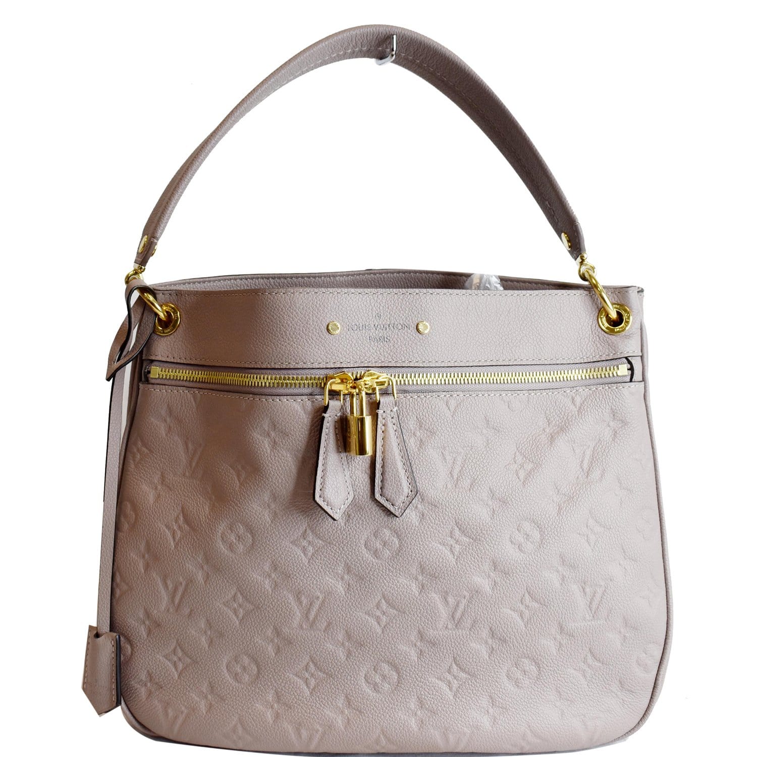 Louis Spontini Empreinte Shoulder Bag Mastic Leather