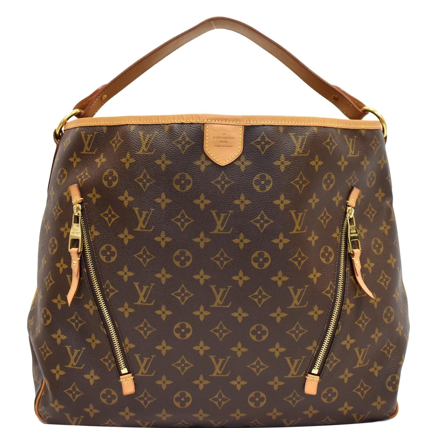 Louis Delightful Gm Shoulder Bag Canvas Monogram Brown 9