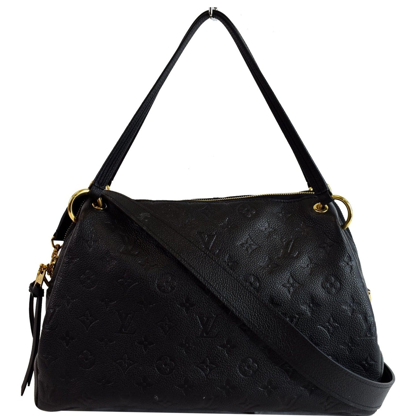 Louis Ponthieu Mm Empreinte Shoulder Bag Leather Monogram