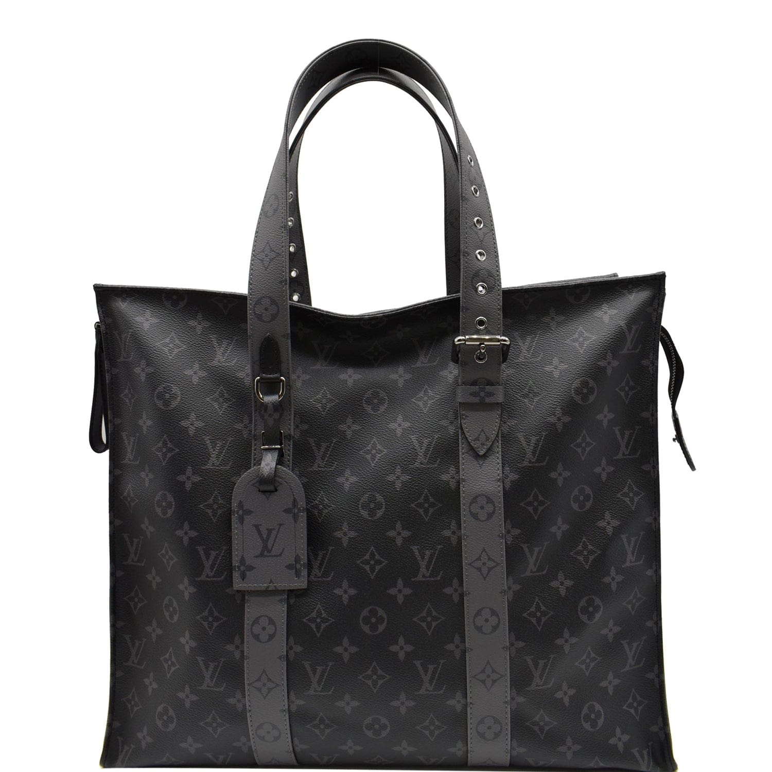 Louis Cabas Zippe Gm Eclipse Tote Bag Monogram Black