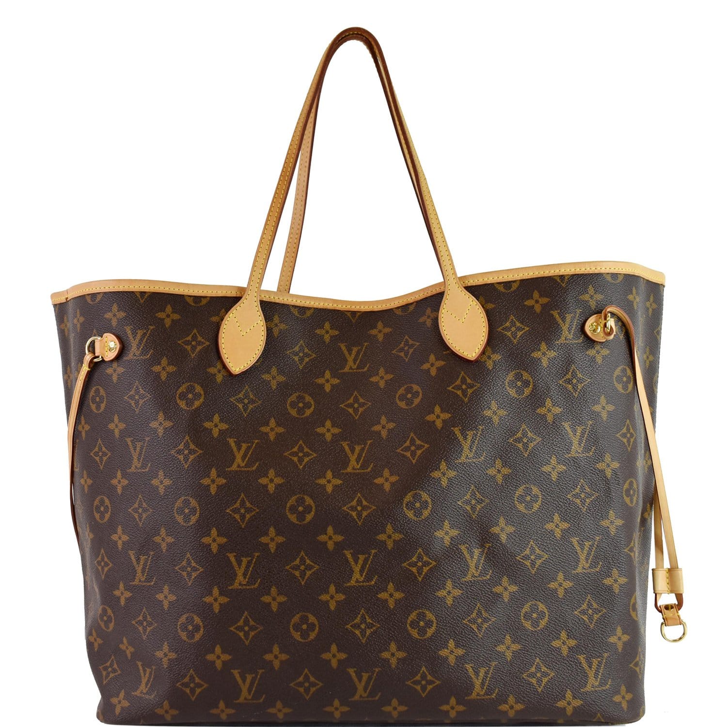 Louis Neverfull Gm Tote Shoulder Bag Canvas Monogram
