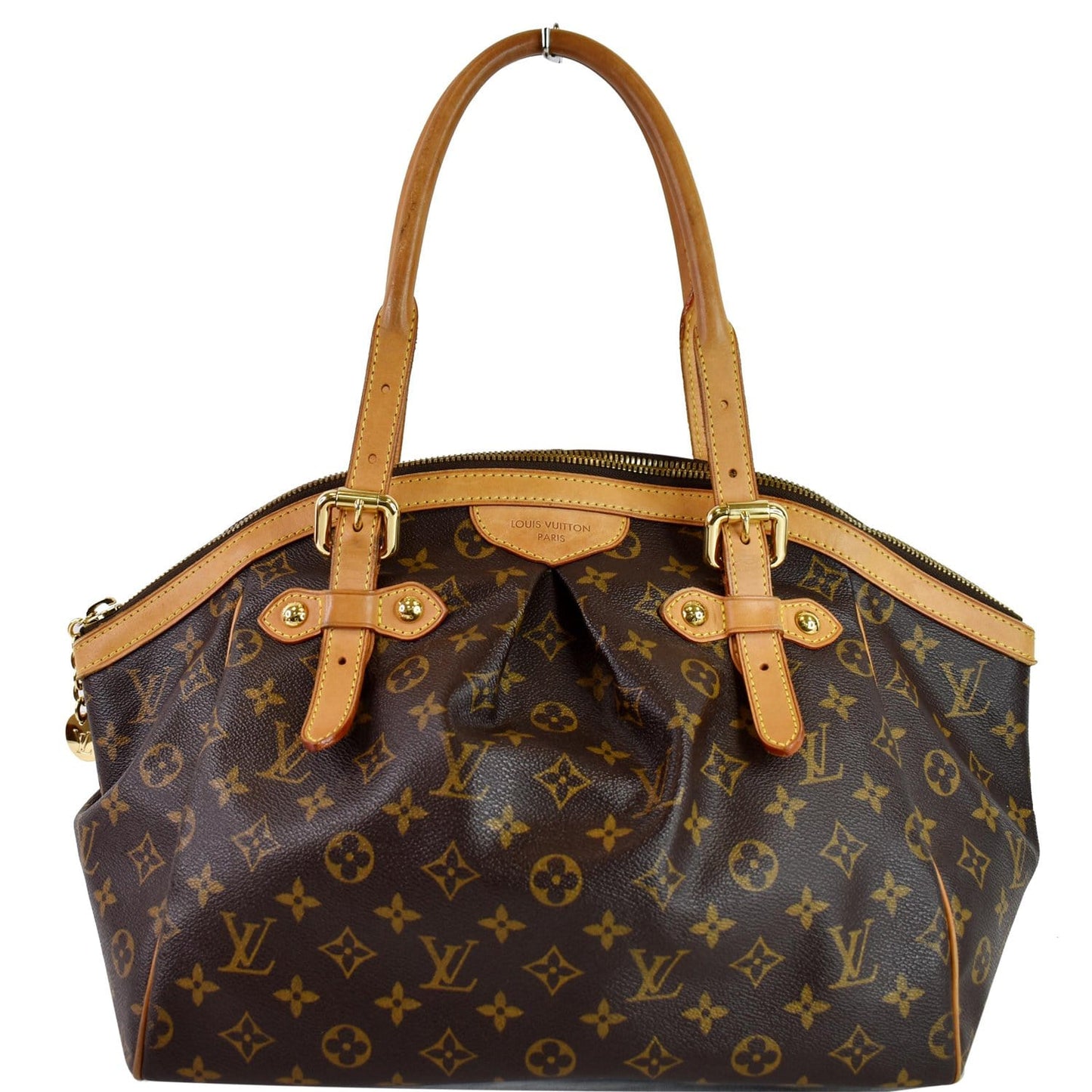 Louis Tivoli Gm Shoulder Bag Canvas Monogram Brown 10