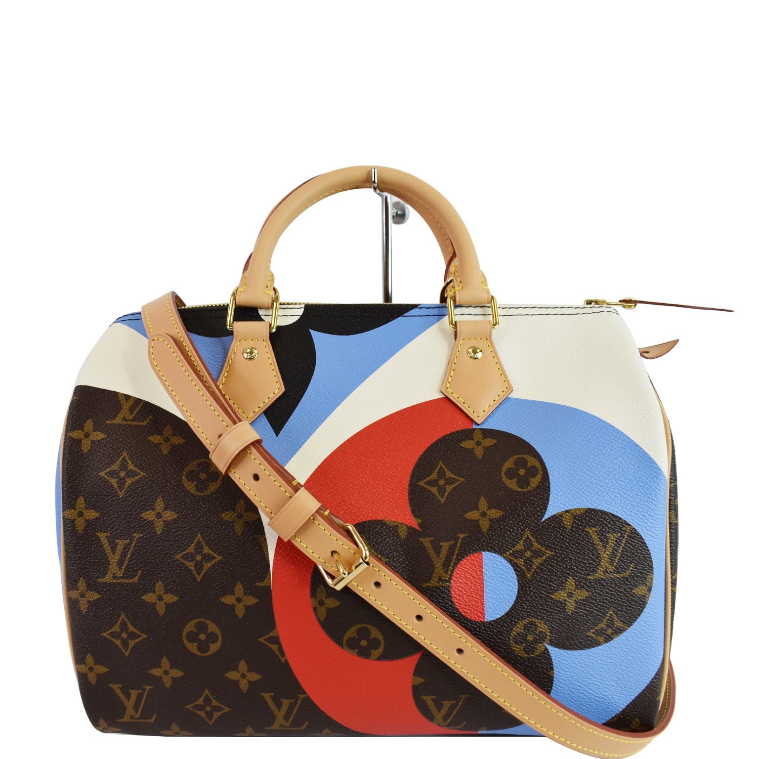Louis Game On Speedy Bandouliere Shoulder Bag Canvas Monogram