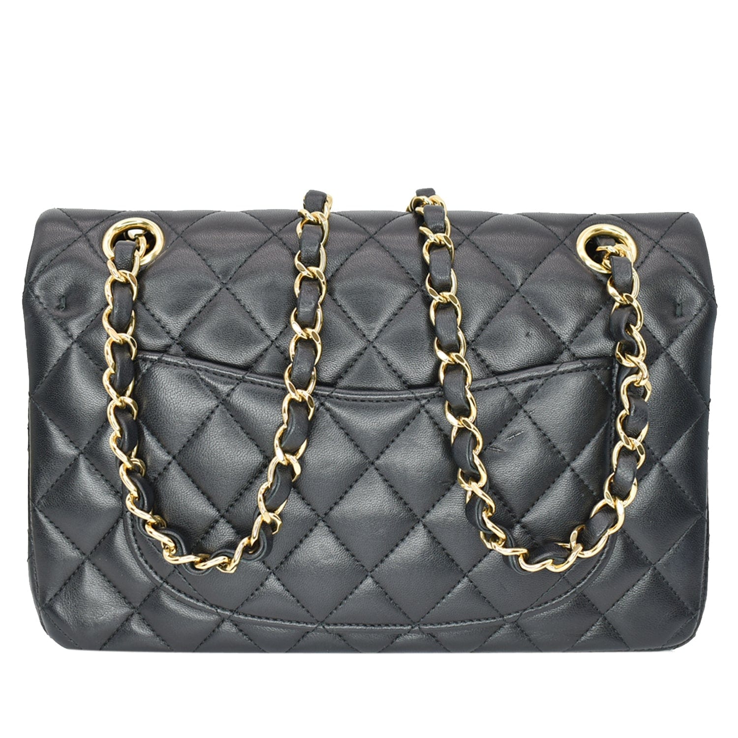 Chanel Classic Double Flap Shoulder Bag Hot Deals Leather Black