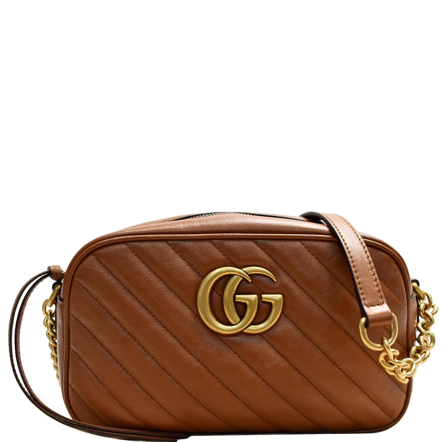 Gucci Marmont Small Shoulder Bag Leather Matelasse