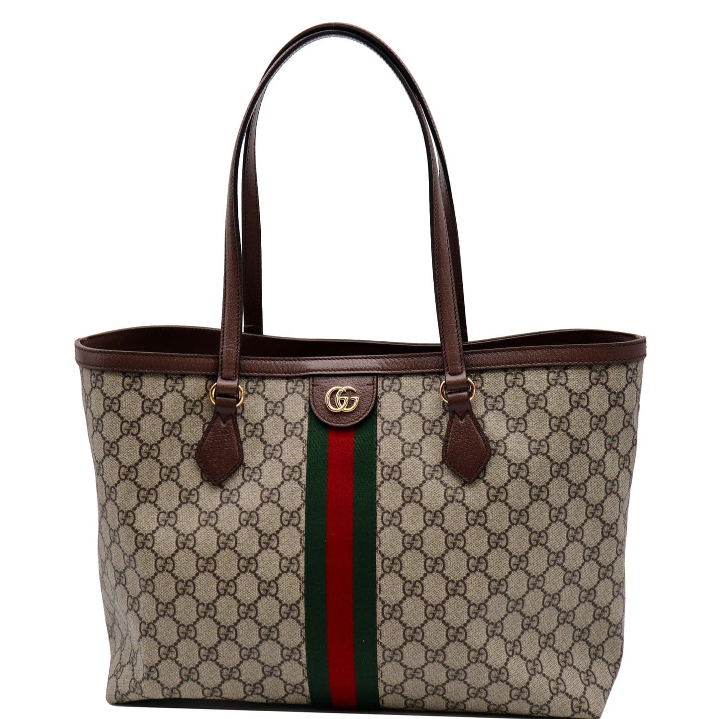 Gucci Ophidia Supreme Tote Bag Canvas Beige