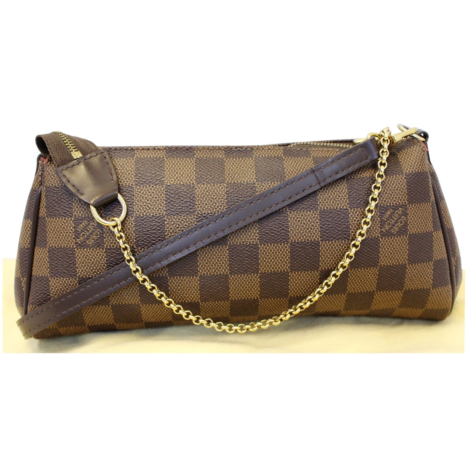 Louis Pochette Eva Damier Ebene Shoulder Crossbody Crossbody Bag