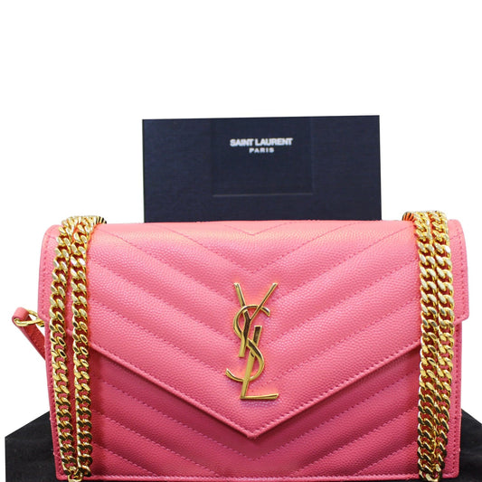 YSL Saint Laurent Saint Laurent Wallet On Chain Crossbody Bag Matelasse Monogram