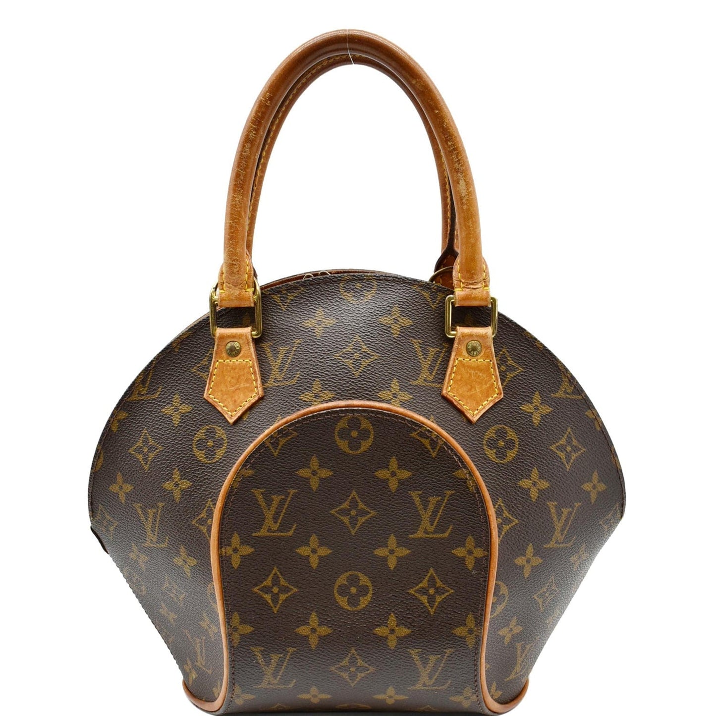 Louis Ellipse Pm Satchel Bag Canvas Monogram Travel Bag