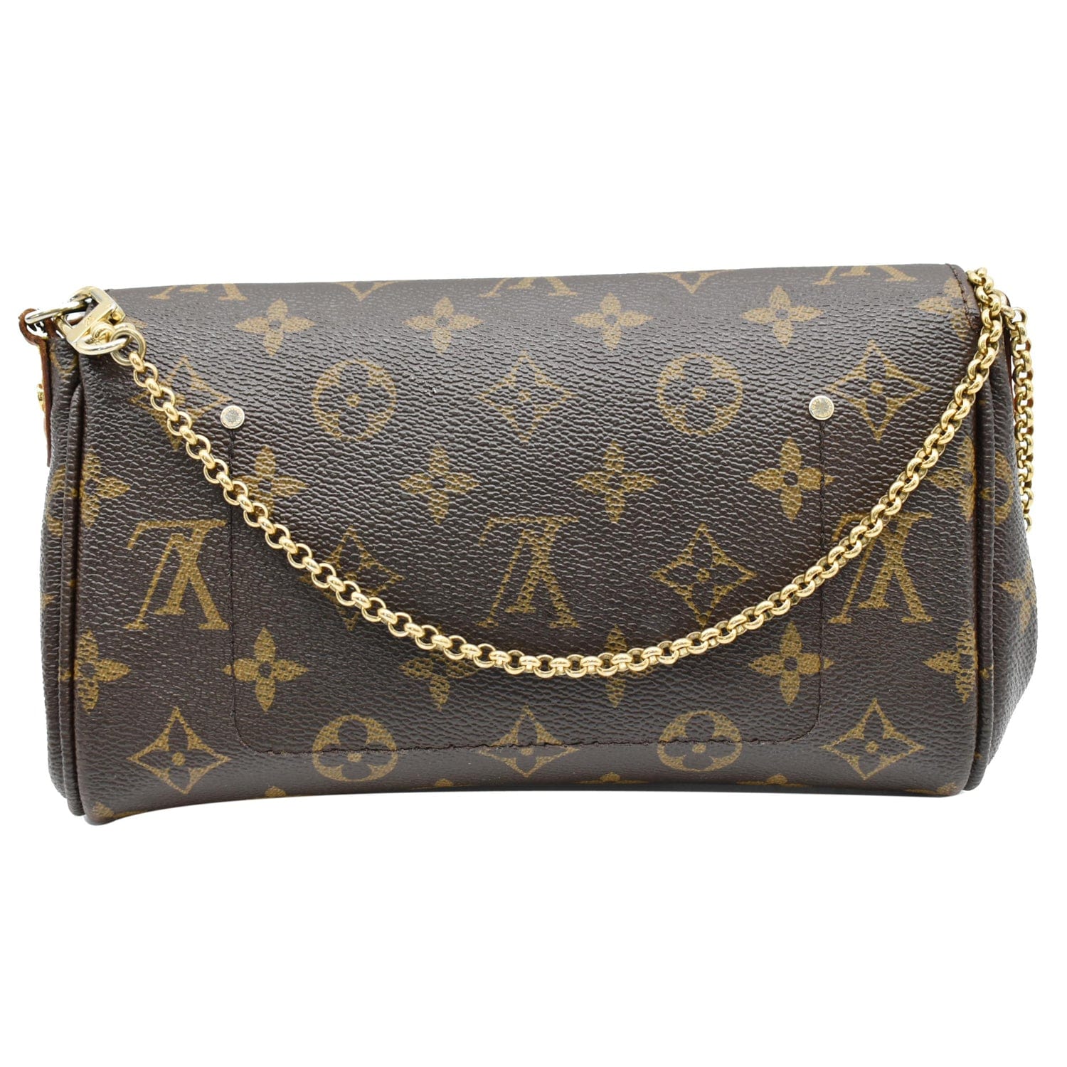 Louis Favorite Pm Clutch Bag Canvas Monogram